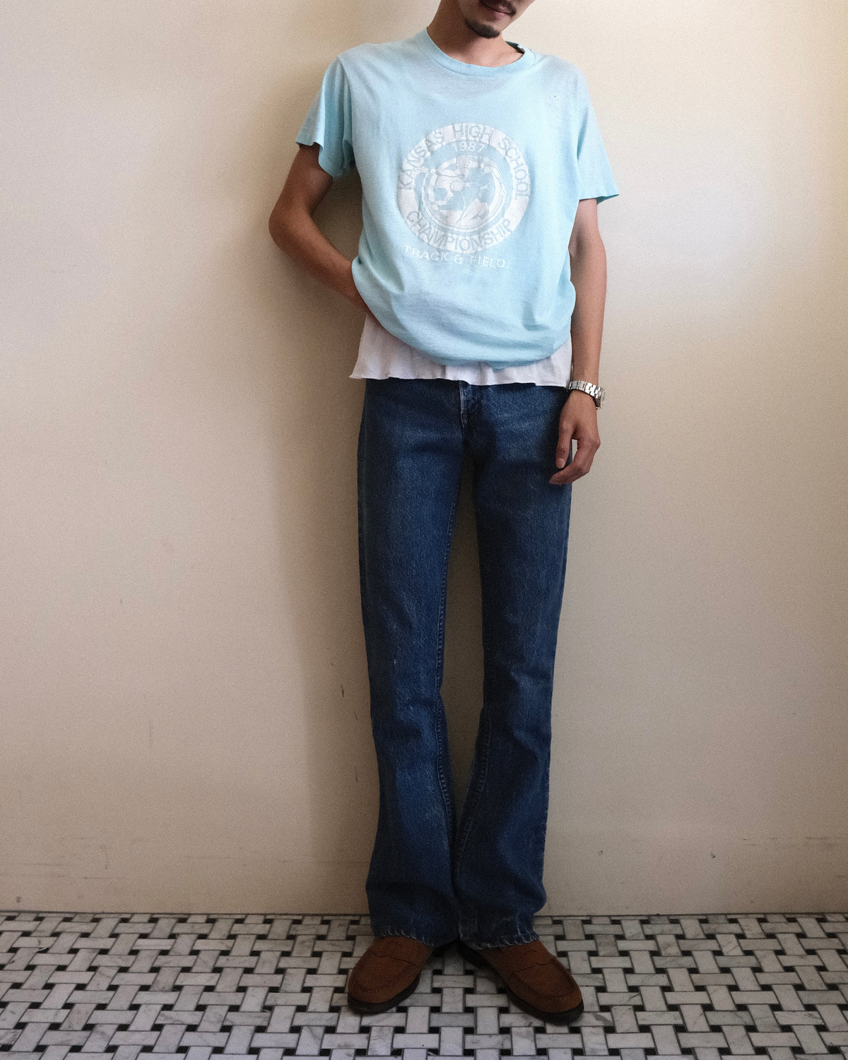 80. Levi's 646 Bell Bottom Denim Pants