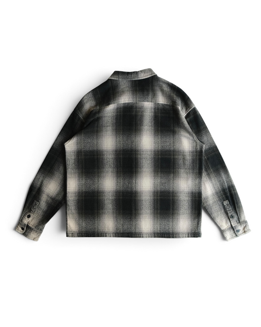 PLAYBOY BY PACSUN - Ombre Check Shirt