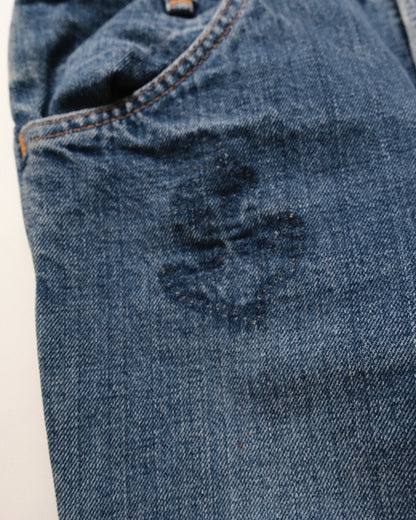 96. Levi's 646 Bell Bottom Denim Pants