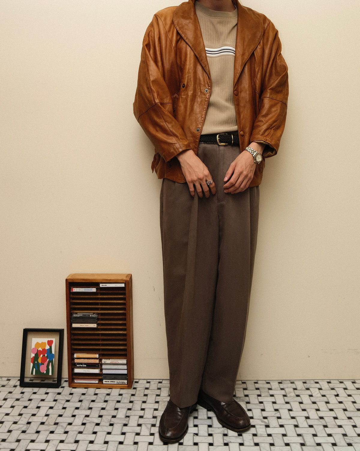 Perry Ellis - 2 Tuck Trouser W36 L32