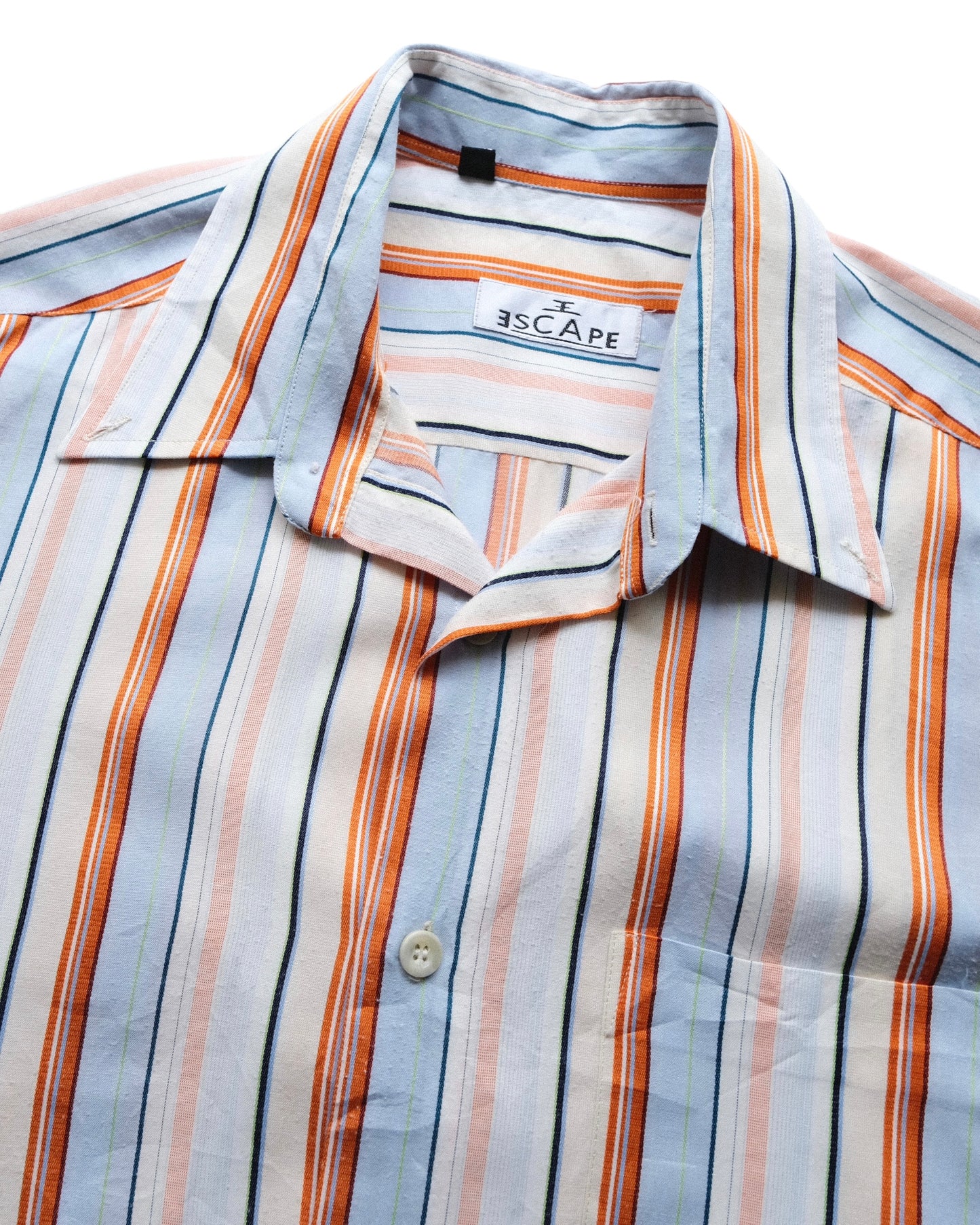 ESCAPE - Multi Stripe Short Sleeve Shirt