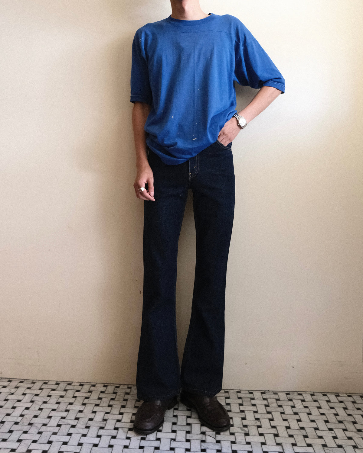 76. Levi's 646 Bell Bottom Denim Pants