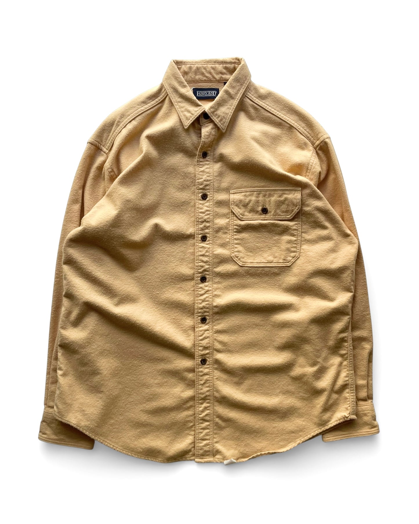 LANDS'END  Chamois cloth shirt