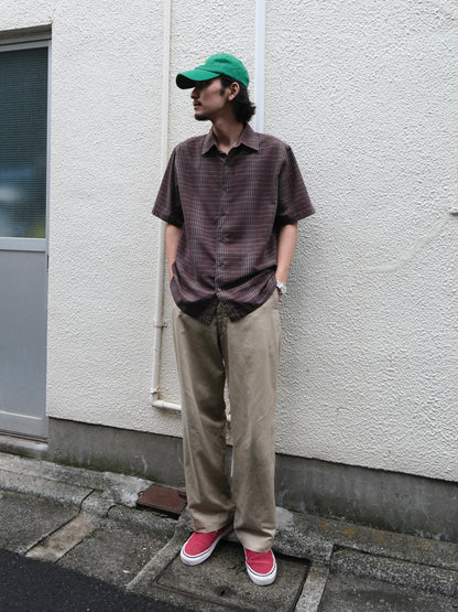 AXIST - Grid Check Short Sleeve Shirt