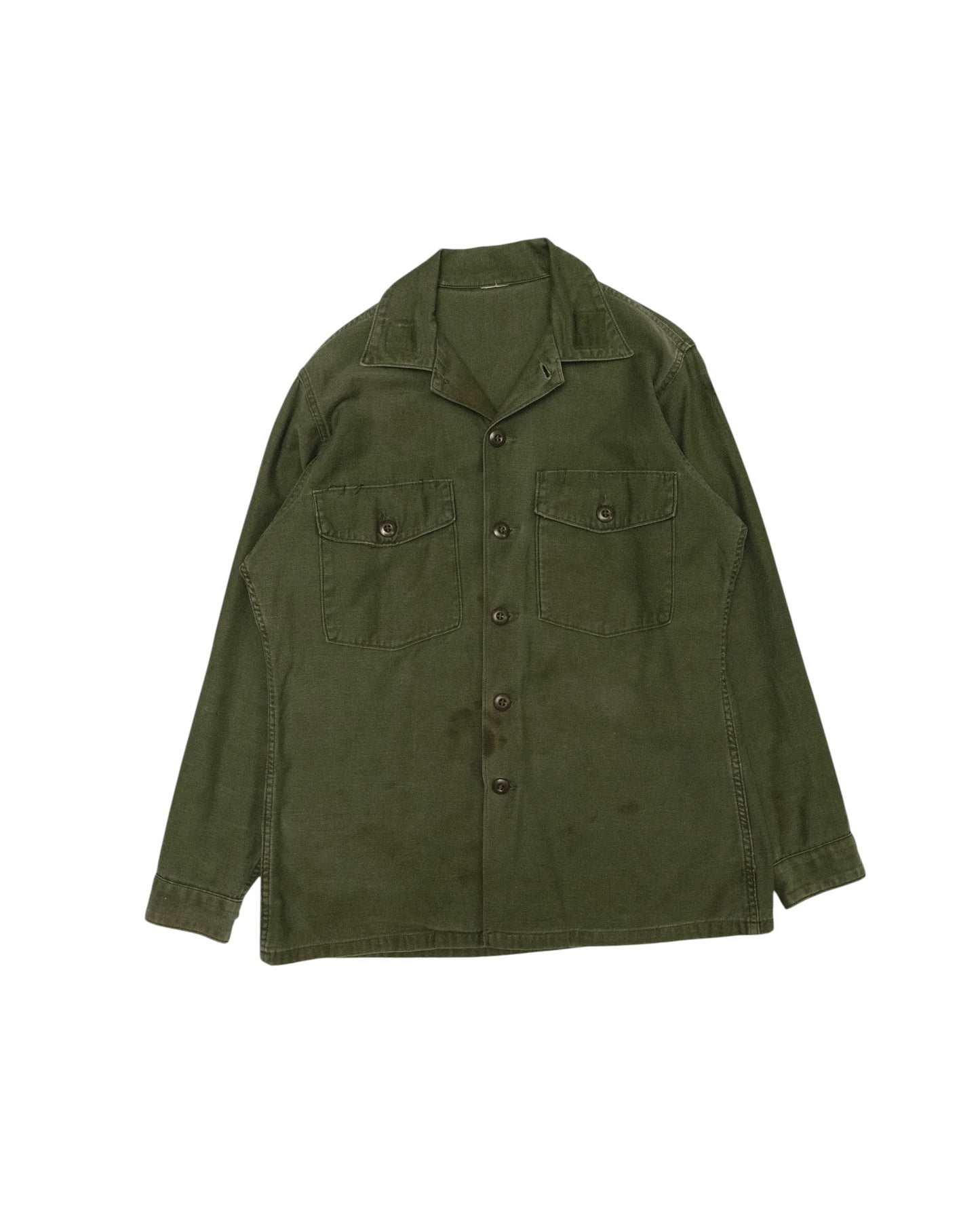 Cotton Satten Military Shirt