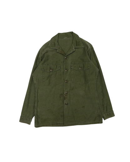 Cotton Satten Military Shirt