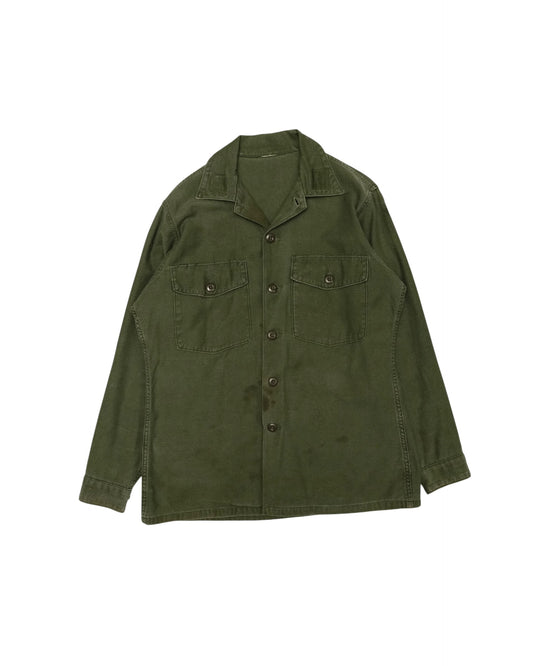 Cotton Satten Military Shirt