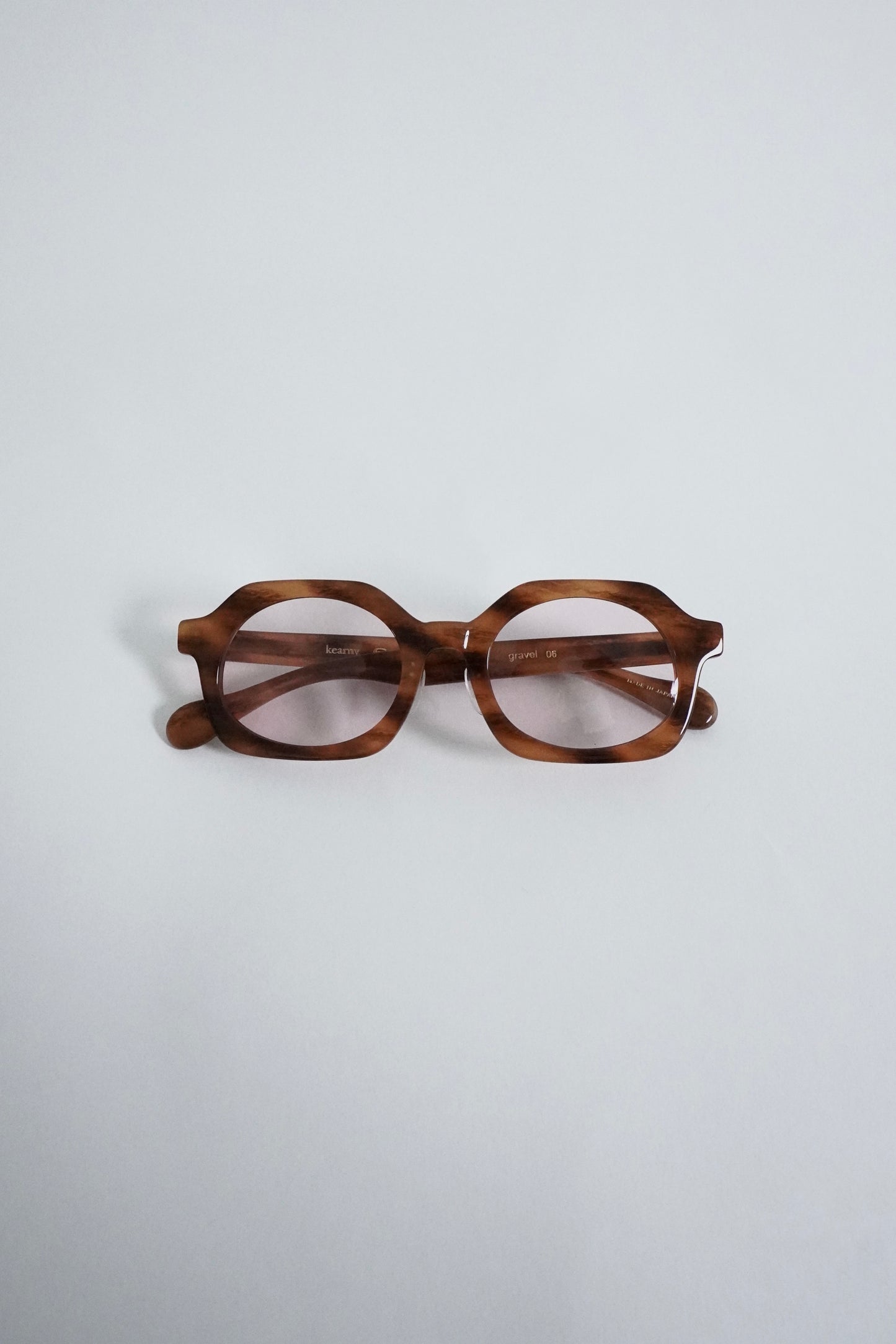 kearny「gravel-6」Tortoiseshell  brown