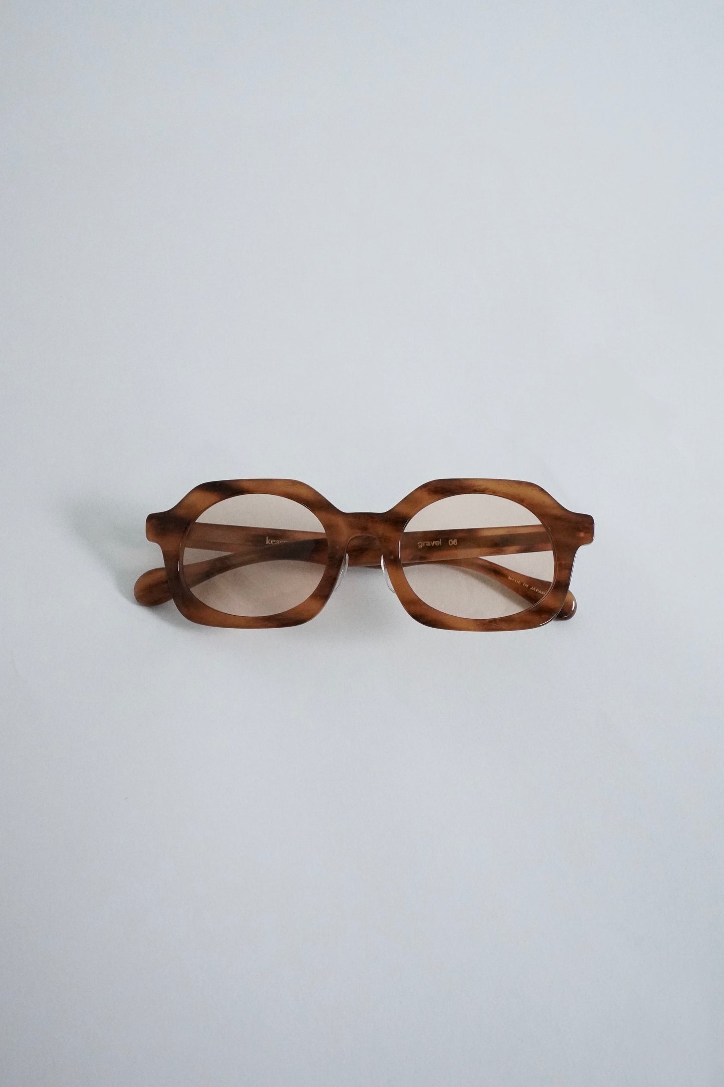 kearny「gravel-6」Tortoiseshell  brown