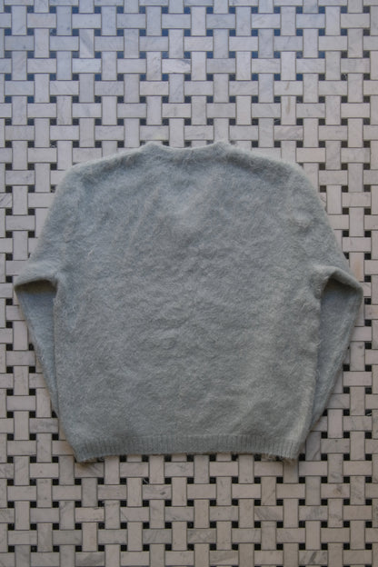 ROUTINE Mohair knit pullover / Light blue