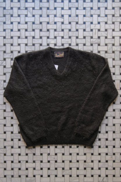 ROUTINE Mohair knit pullover / Black