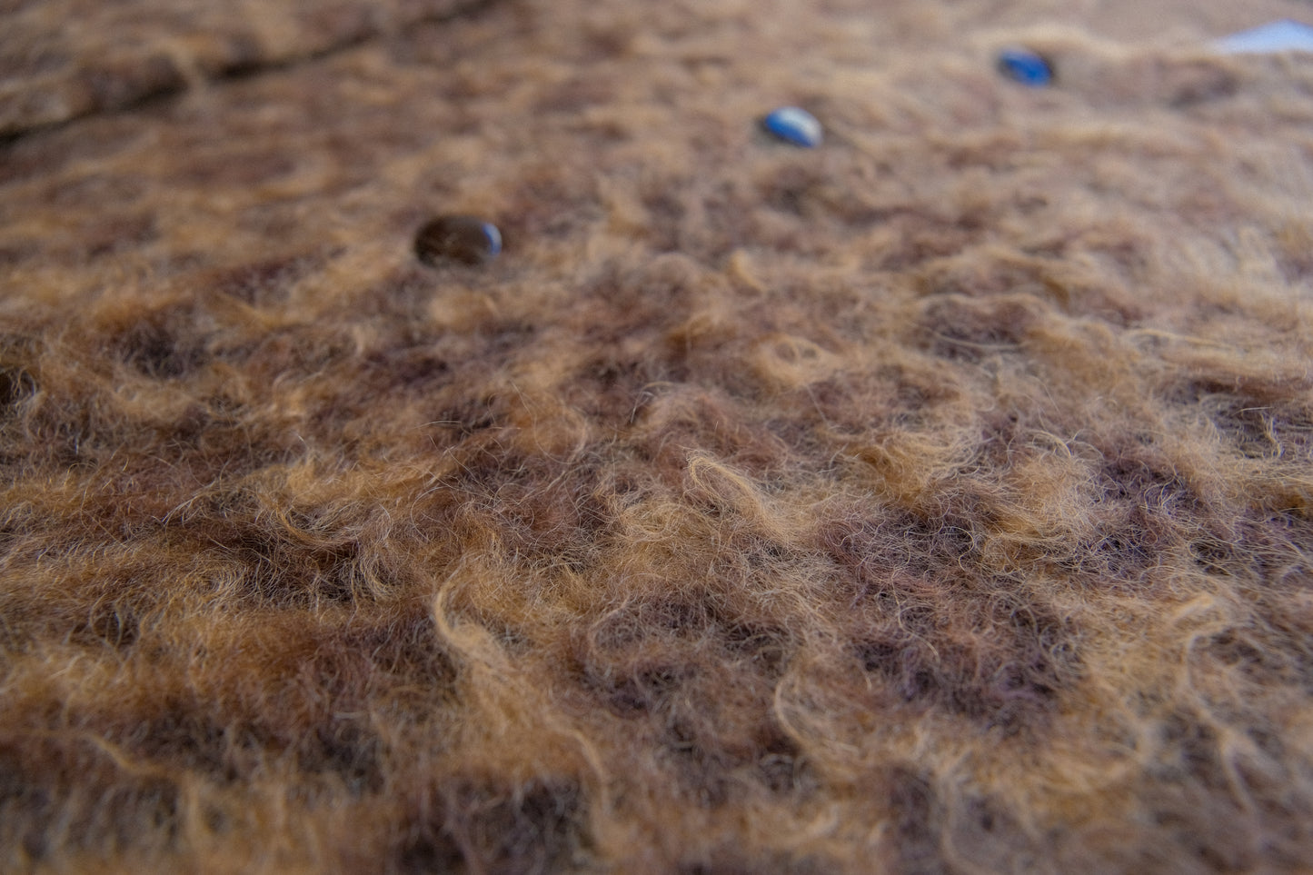 ROUTINE Mohair knit cardigan / Leopard