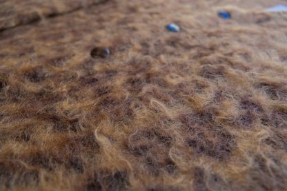 ROUTINE Mohair knit cardigan / Leopard