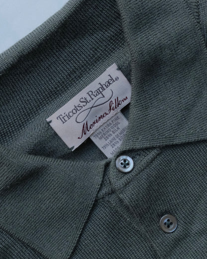 Tricots St. Raphael "Merino Wool Silk Knit Polo"