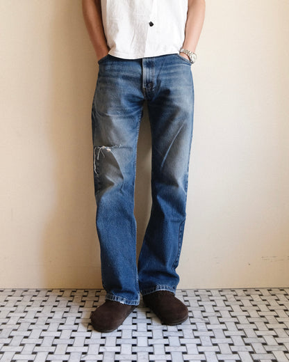 祐天寺・五本木・学芸大学の古着屋、セレクトショップ。[18. Levi's 517 Bootcut Denim Pants / W34 L32]