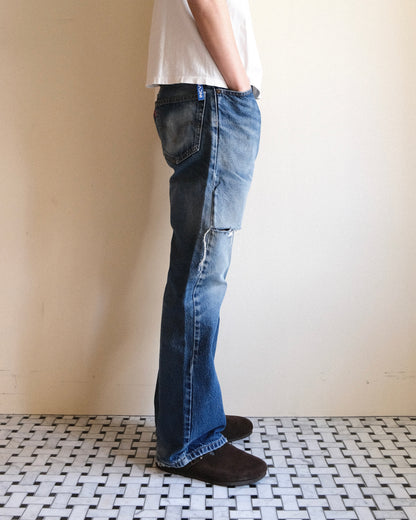 祐天寺・五本木・学芸大学の古着屋、セレクトショップ。[18. Levi's 517 Bootcut Denim Pants / W34 L32]
