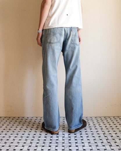 祐天寺・五本木・学芸大学の古着屋、セレクトショップ。[7. Levi's 517 Bootcut Denim Pants / W34 L30]