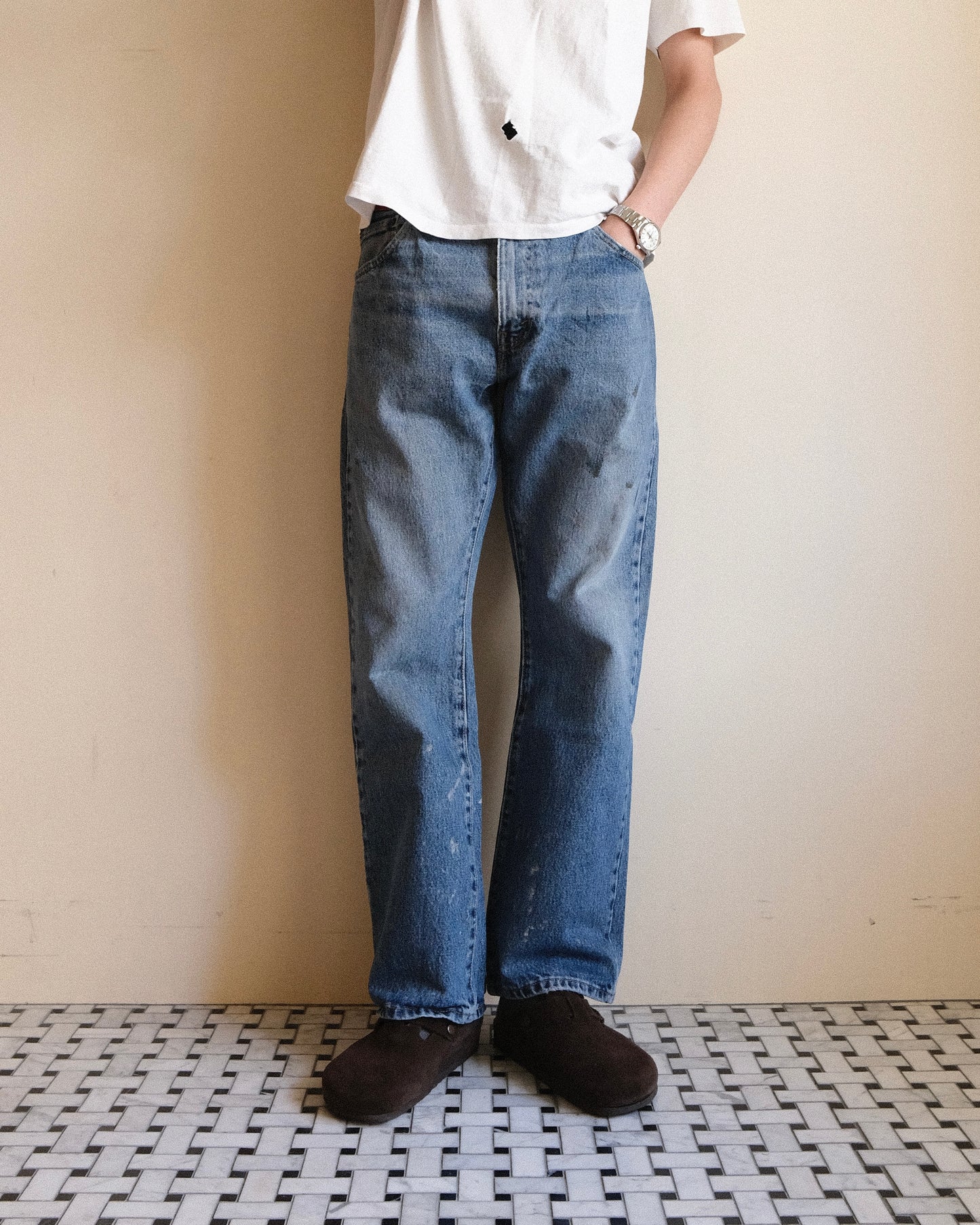祐天寺・五本木・学芸大学の古着屋、セレクトショップ。[3. Levi's 517 Bootcut Denim Pants /  W34 L30]