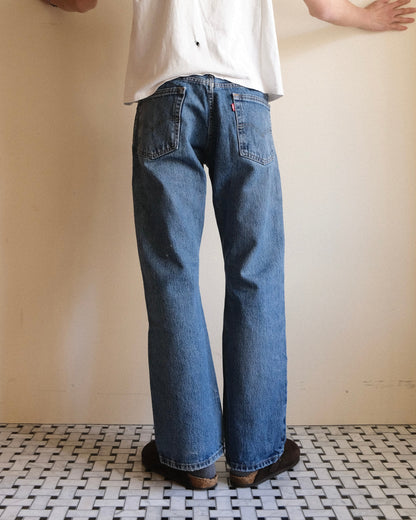 祐天寺・五本木・学芸大学の古着屋、セレクトショップ。[3. Levi's 517 Bootcut Denim Pants /  W34 L30]