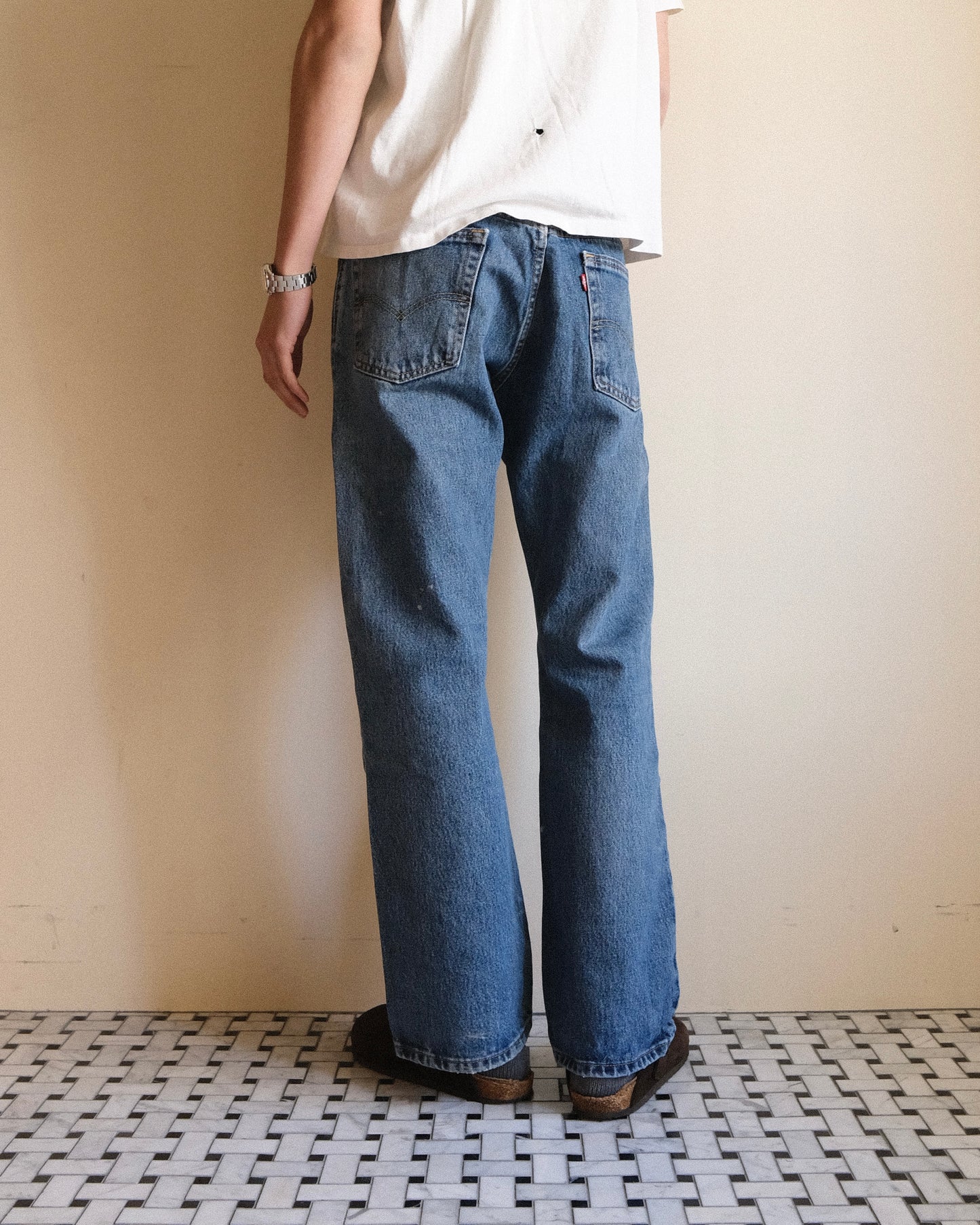 祐天寺・五本木・学芸大学の古着屋、セレクトショップ。[3. Levi's 517 Bootcut Denim Pants /  W34 L30]