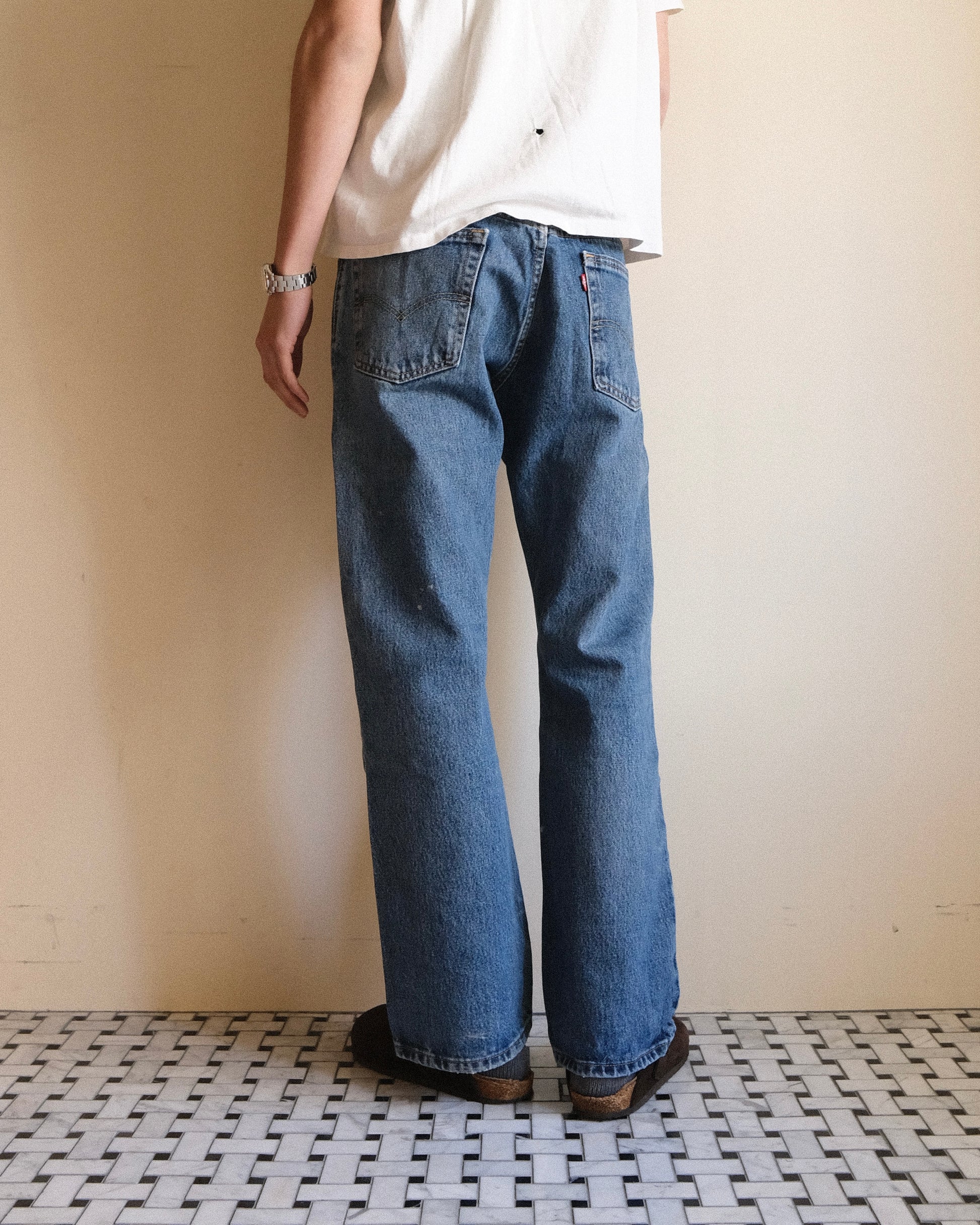 祐天寺・五本木・学芸大学の古着屋、セレクトショップ。[3. Levi's 517 Bootcut Denim Pants /  W34 L30]