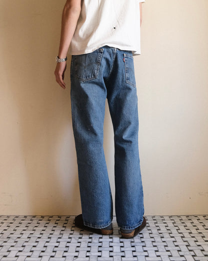 祐天寺・五本木・学芸大学の古着屋、セレクトショップ。[3. Levi's 517 Bootcut Denim Pants /  W34 L30]
