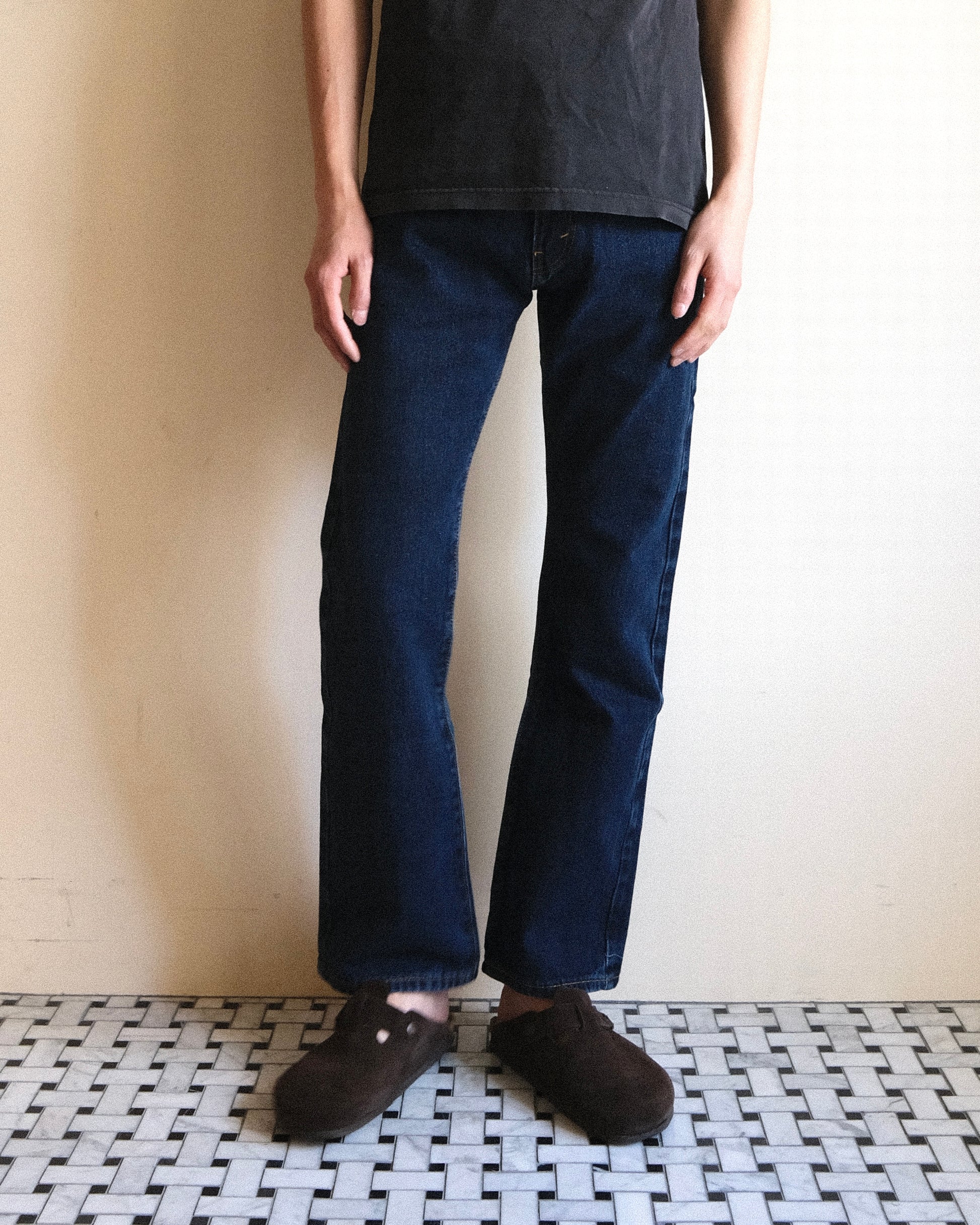 祐天寺・五本木・学芸大学の古着屋、セレクトショップ。[21. Levi's 517 Bootcut Denim Pants / W30 L30]