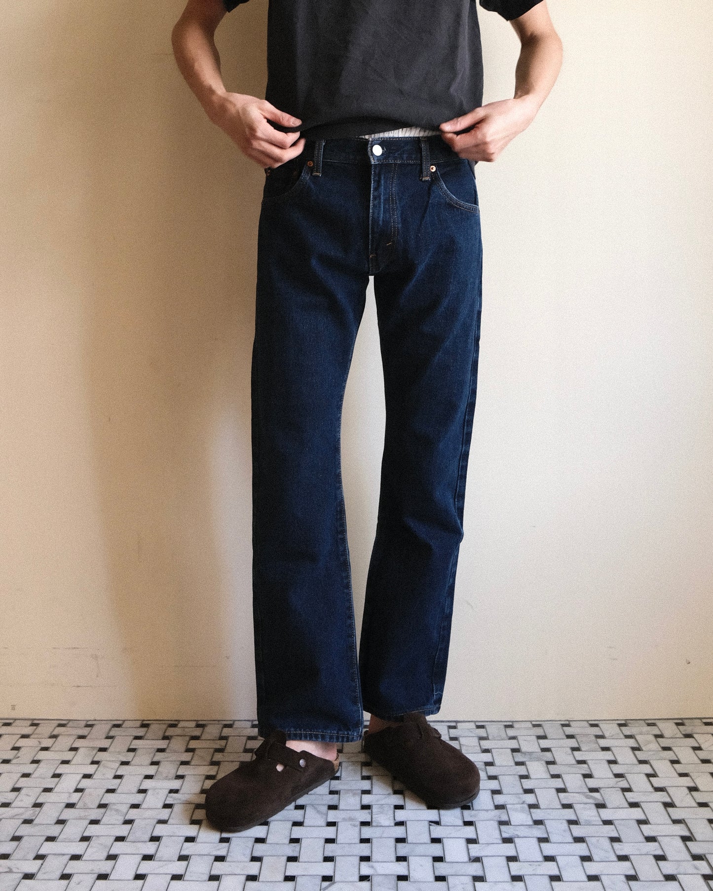 祐天寺・五本木・学芸大学の古着屋、セレクトショップ。[21. Levi's 517 Bootcut Denim Pants / W30 L30]