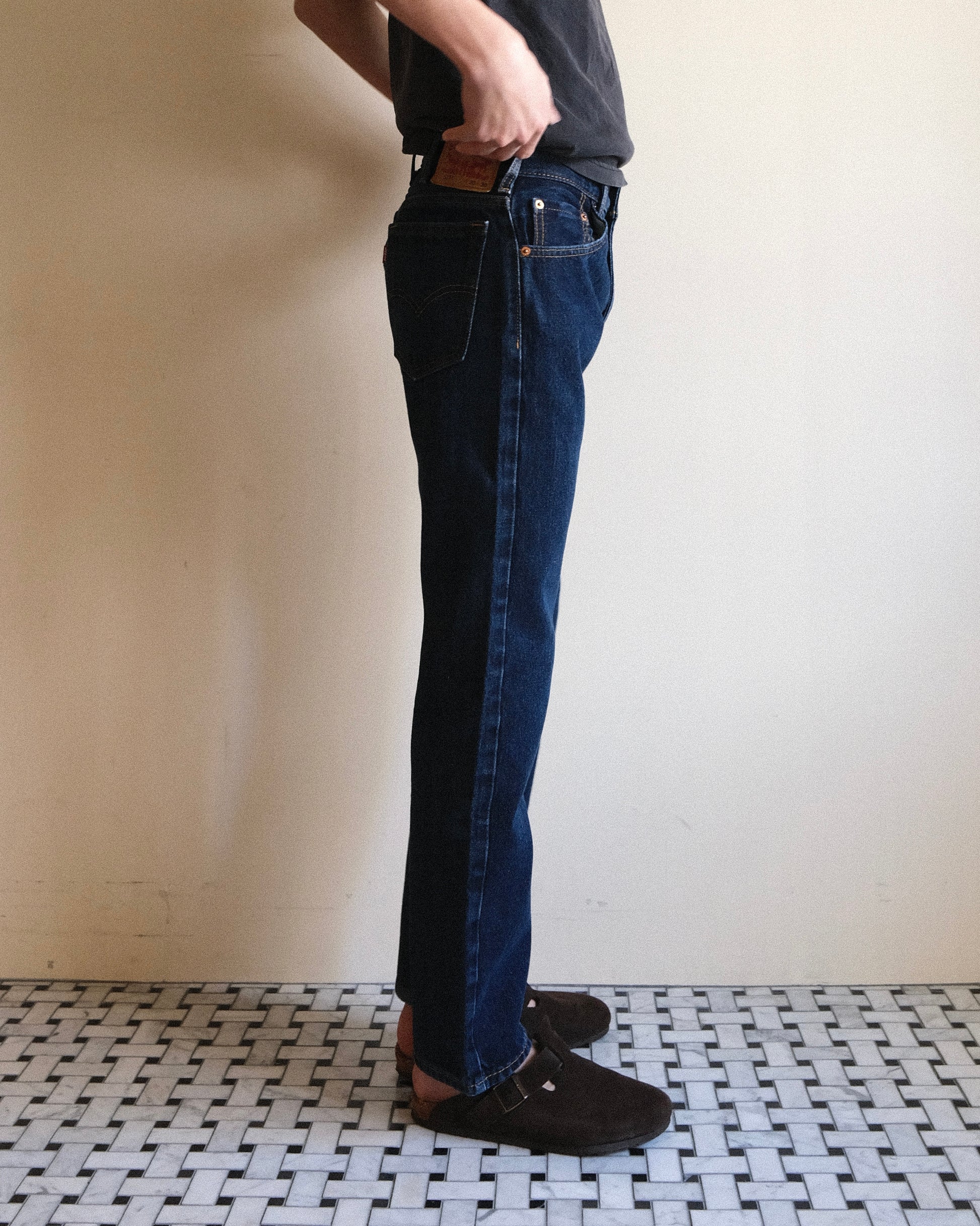 祐天寺・五本木・学芸大学の古着屋、セレクトショップ。[21. Levi's 517 Bootcut Denim Pants / W30 L30]