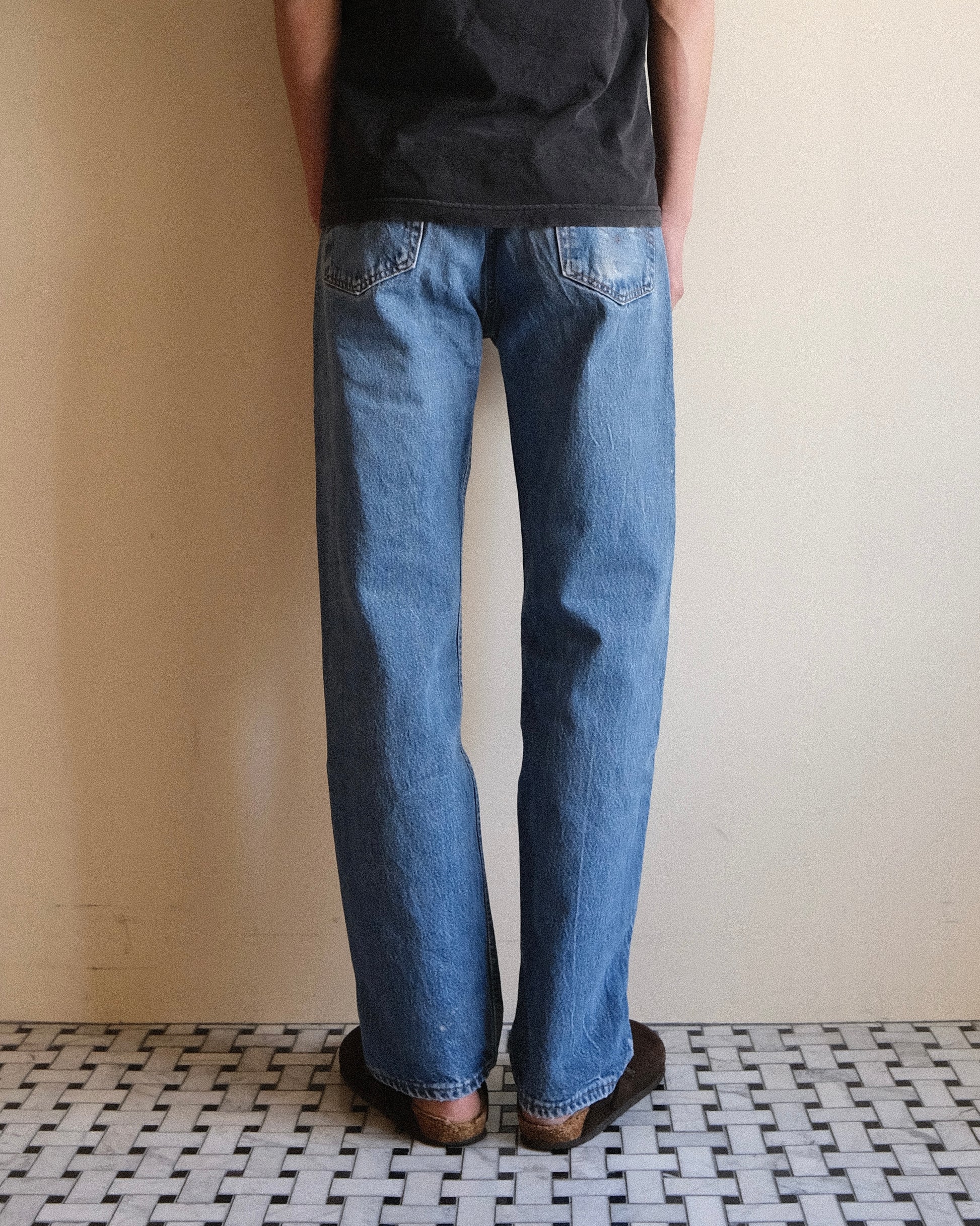 祐天寺・五本木・学芸大学の古着屋、セレクトショップ。[11. Levi's 501 Straight Denim Pants / W33 L32]