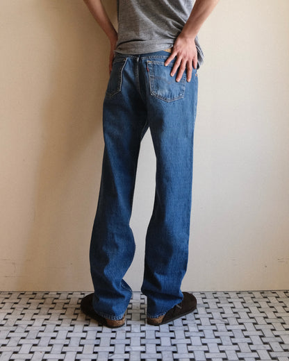 祐天寺・五本木・学芸大学の古着屋、セレクトショップ。[10. Levi's 501 Straight Denim Pants / W34 L34]