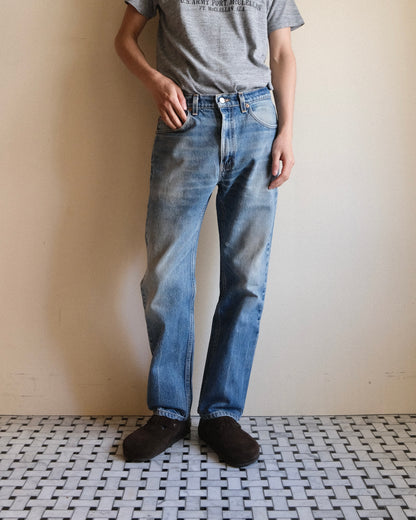 祐天寺・五本木・学芸大学の古着屋、セレクトショップ。[20. Levi's 505 Tapered Straight Denim Pants / W33 L30]