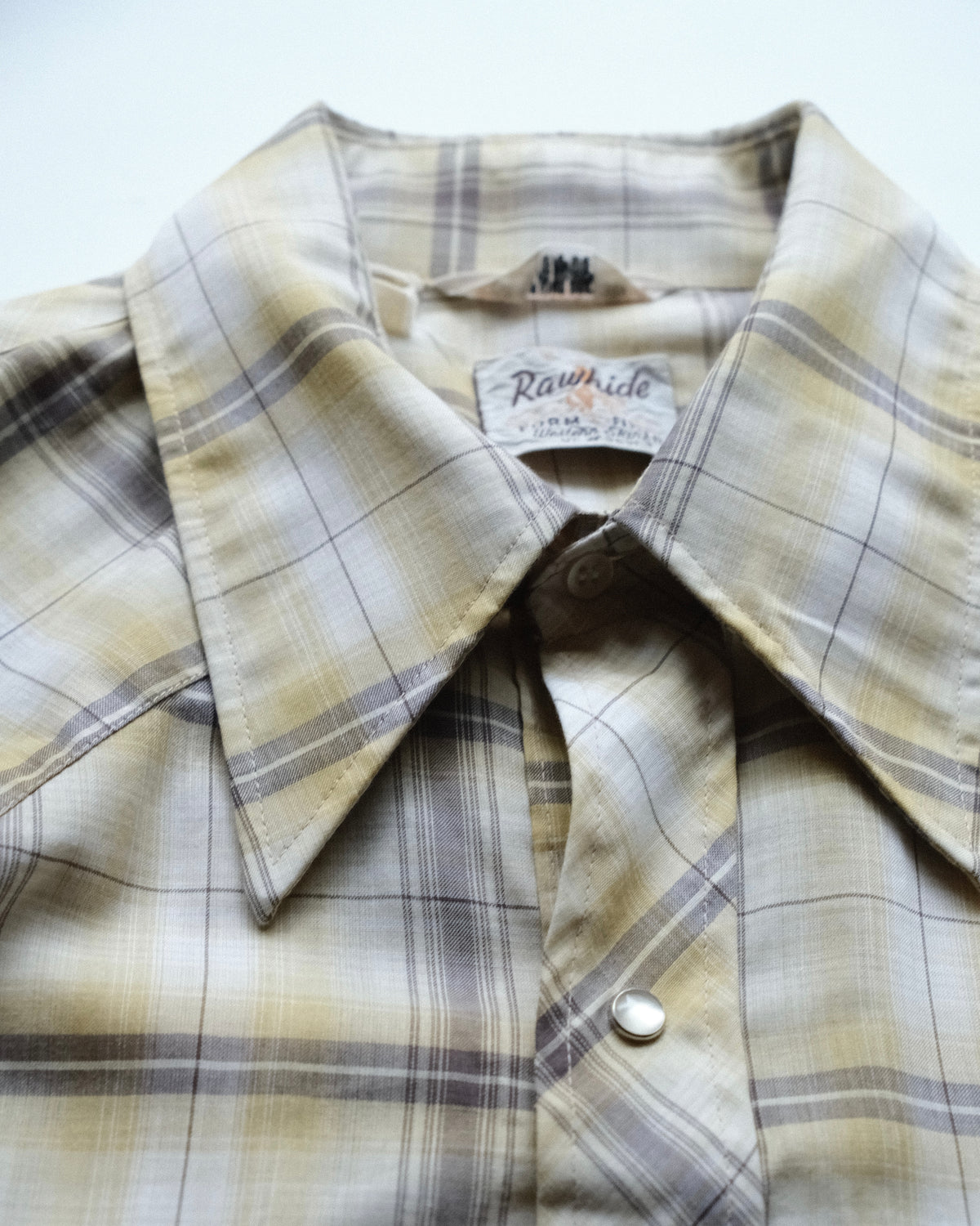 70s Rawhide - Western Check Shirt