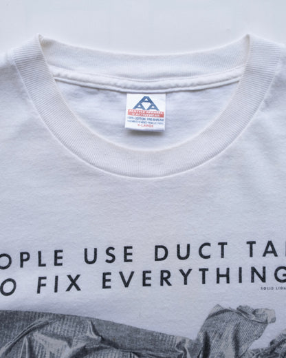 Solid Light “People Use Duct Tape To Fix Everything, God Used Nails” T-Shirt