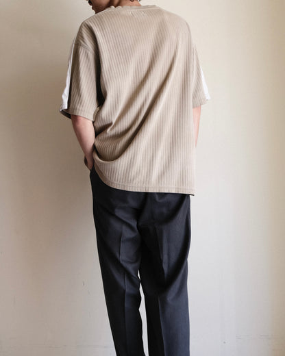POINT ZERO - Cotton Ribbed Line T