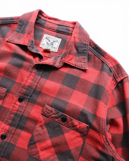American Living - Buffalo Check Cotton Flannel Shirt