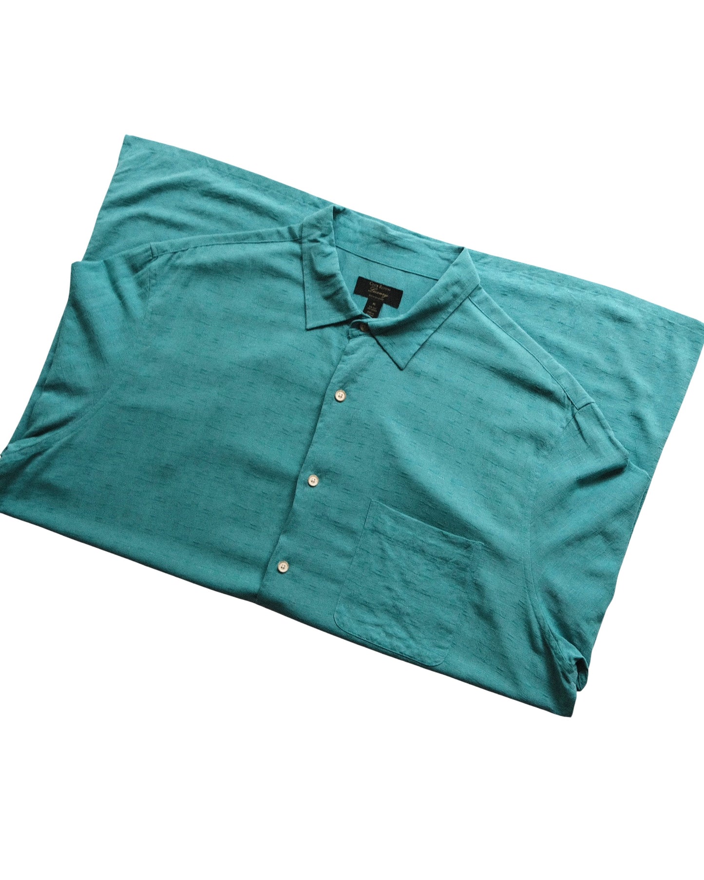 CLUB ROOM Luxury - Silk Blend Short Sleeve Shirt