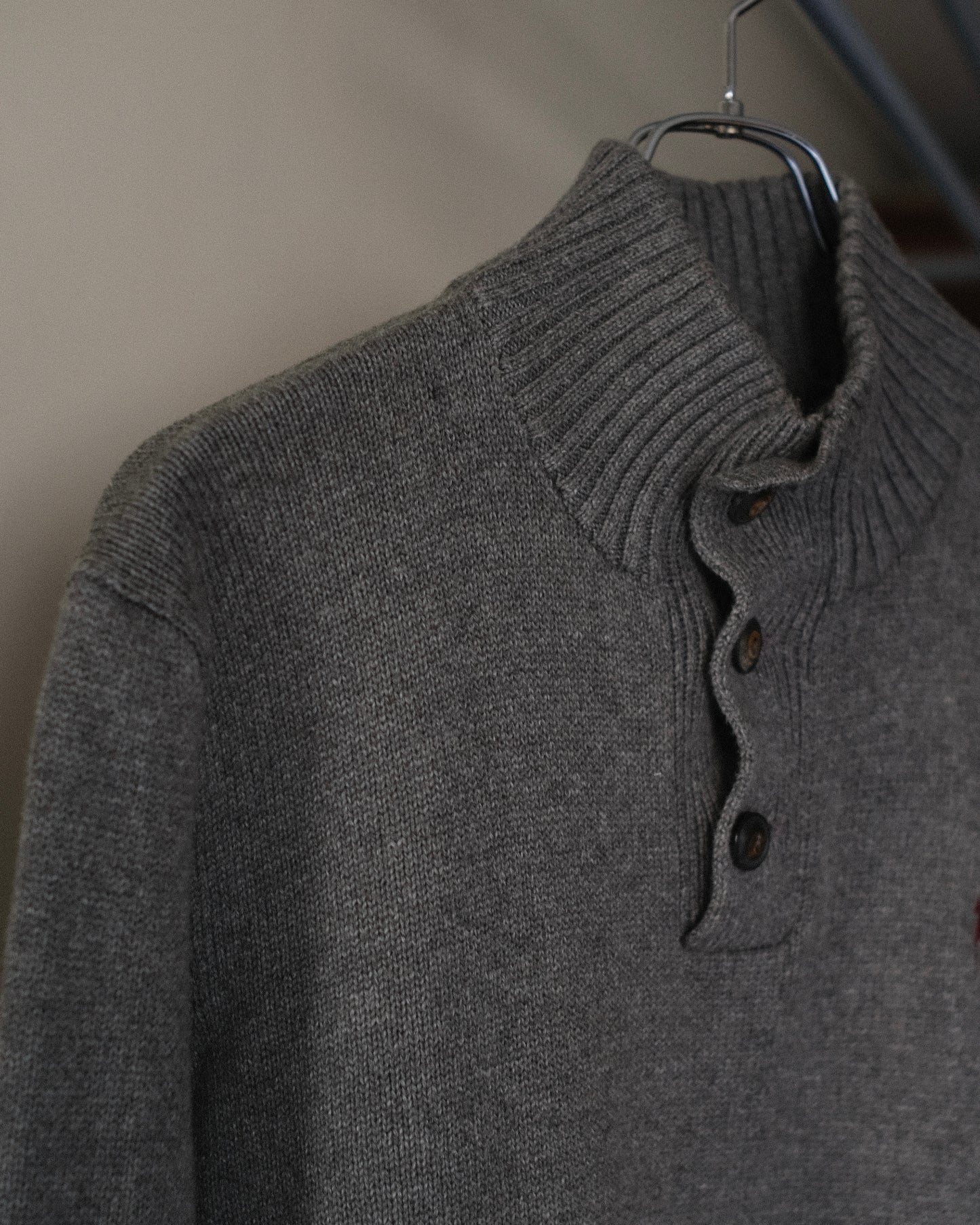 Ralph Lauren Cotton Henley Knit