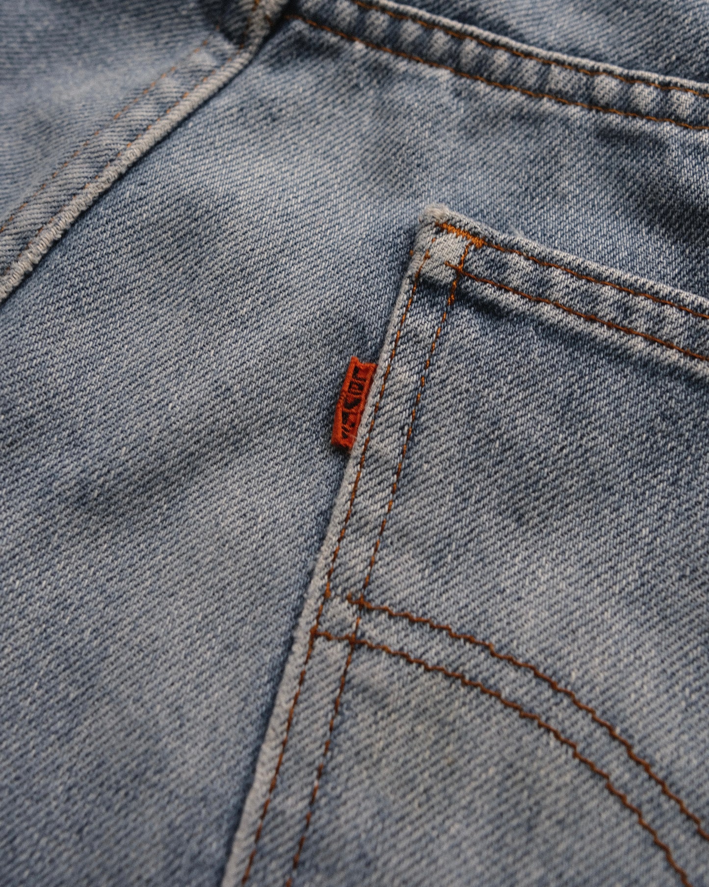 80s Levi's For Men With a Skosh More Room Straight Denim