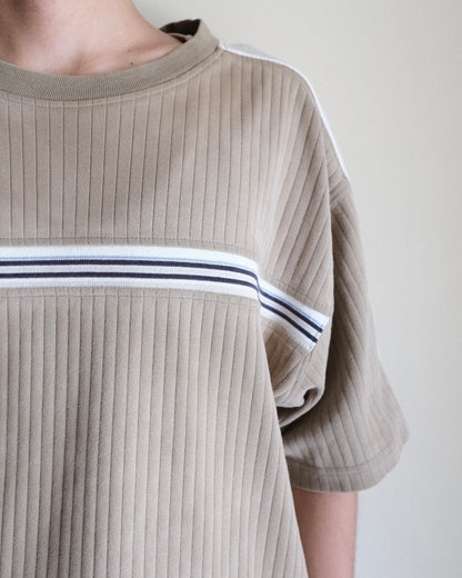 POINT ZERO - Cotton Ribbed Line T