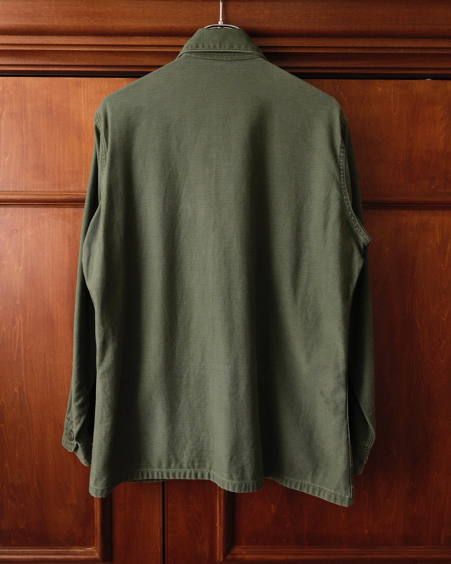 Cotton Satten Military Shirt