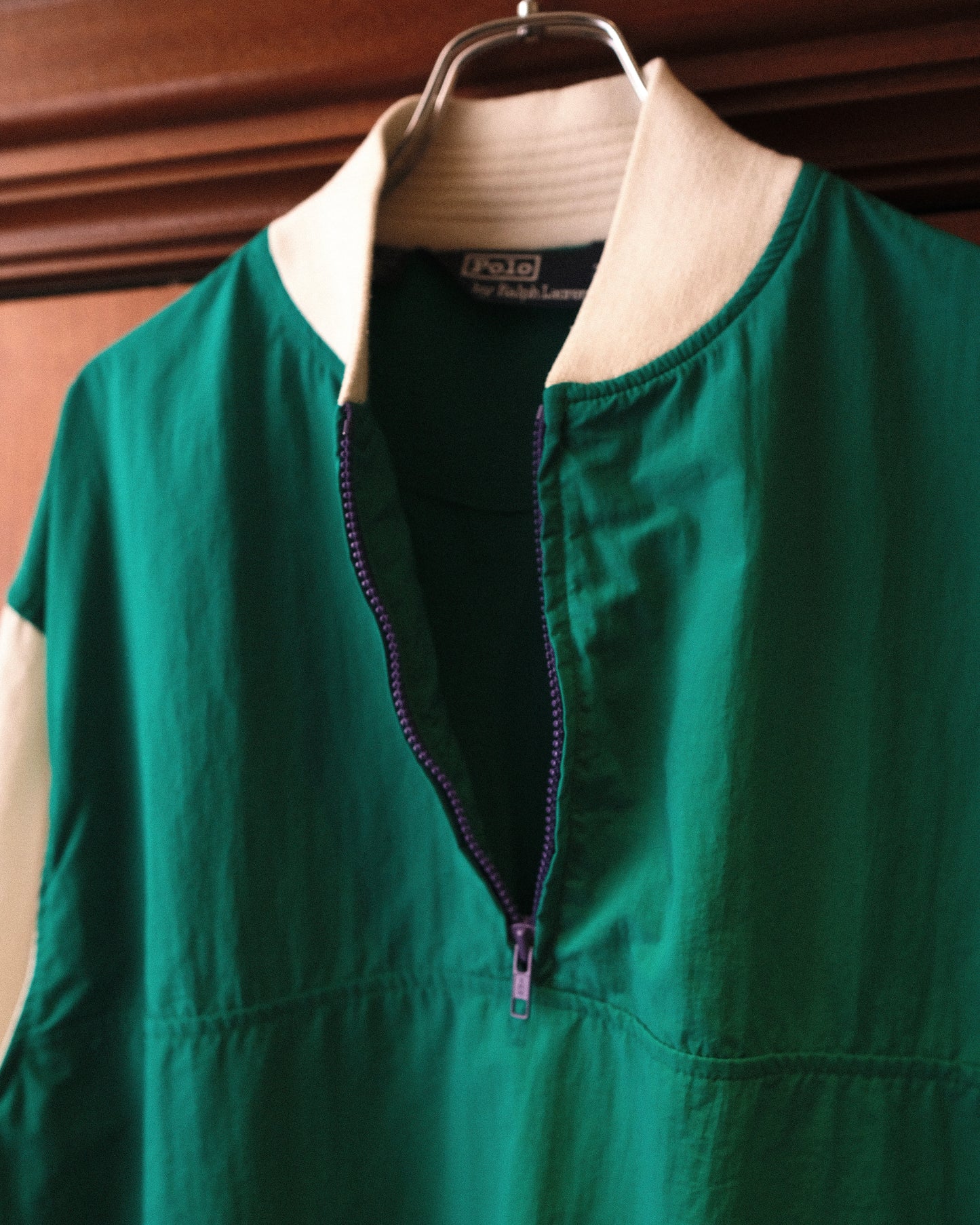 Polo by Ralph Lauren - Half Zip Nylon Pullover Jacket