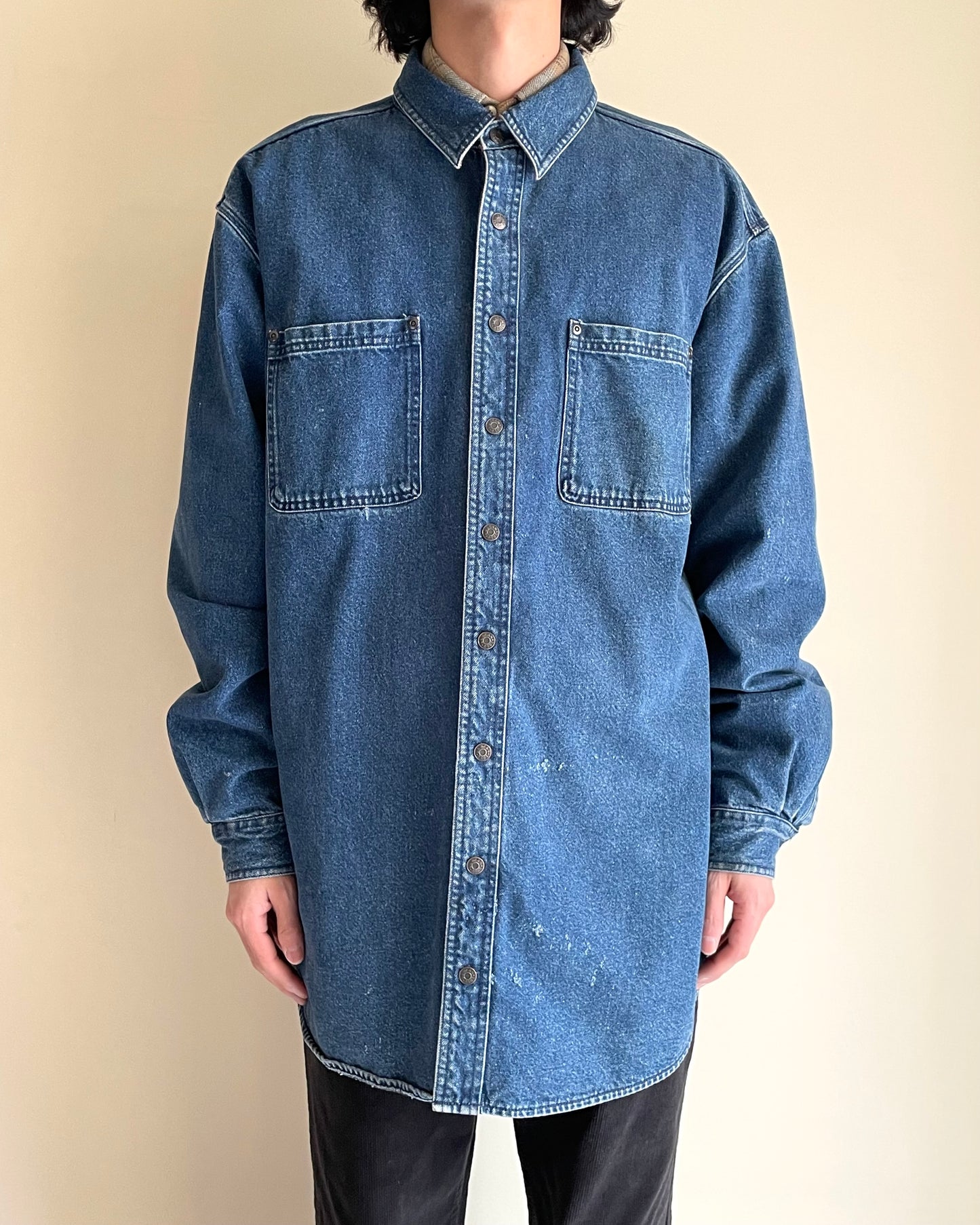 祐天寺・五本木・学芸大学の古着屋、セレクトショップ。[L.L.Bean - Flannel Lined Denim Shirt Jacket]