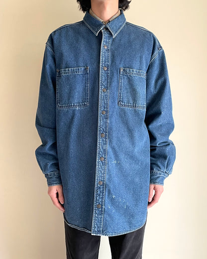 祐天寺・五本木・学芸大学の古着屋、セレクトショップ。[L.L.Bean - Flannel Lined Denim Shirt Jacket]