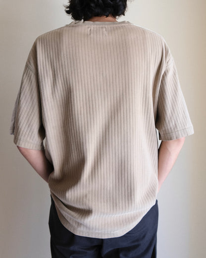 POINT ZERO - Cotton Ribbed Line T