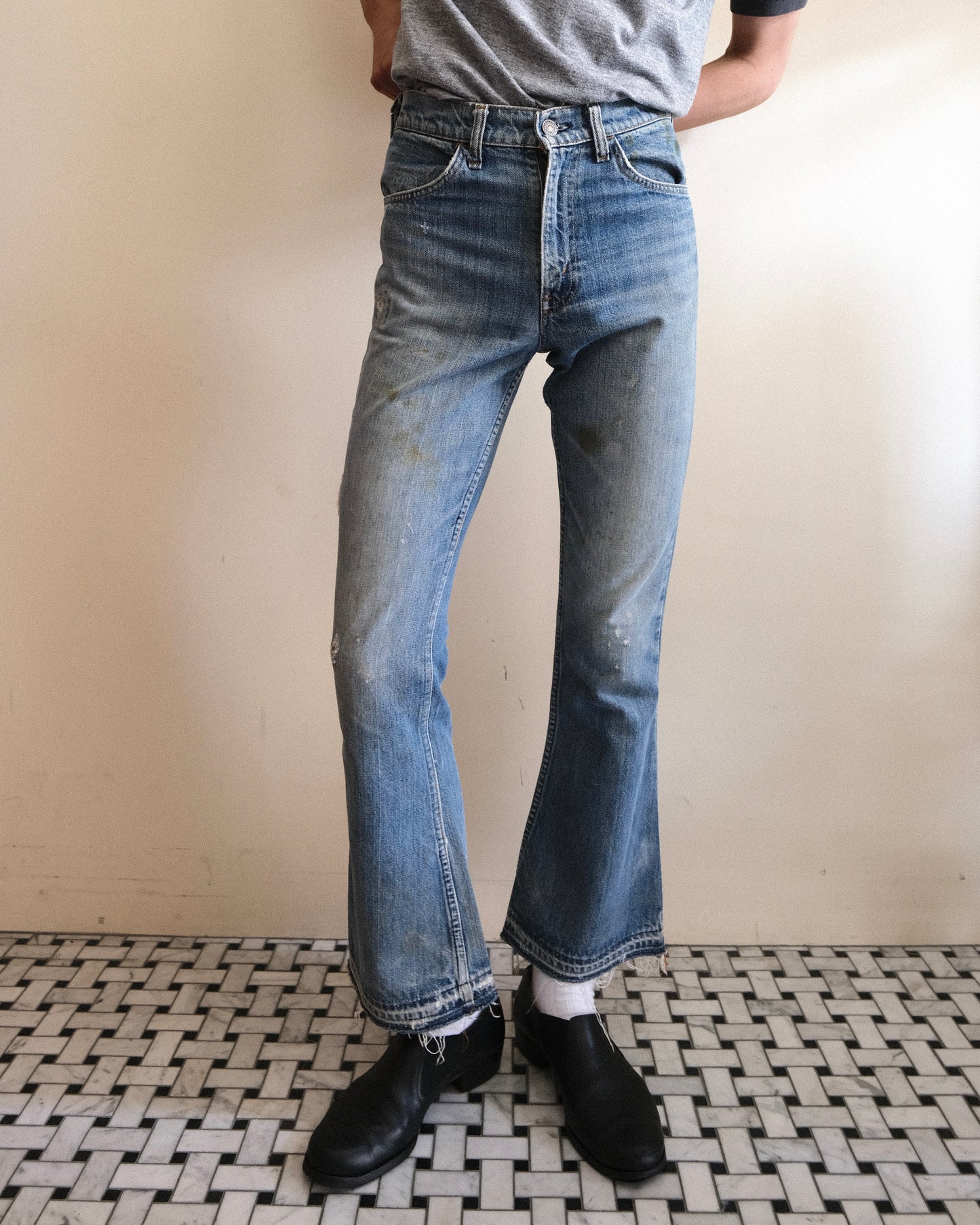 70. Levi's 646 Bell Bottom Denim Pants