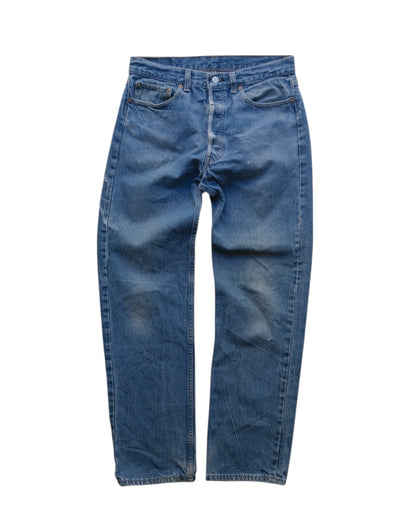 11. Levi's 501 Straight Denim Pants / W33 L32