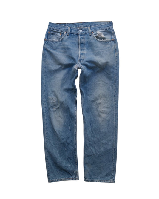 14. Levi's 501 Straight Denim Pants / W34 L30